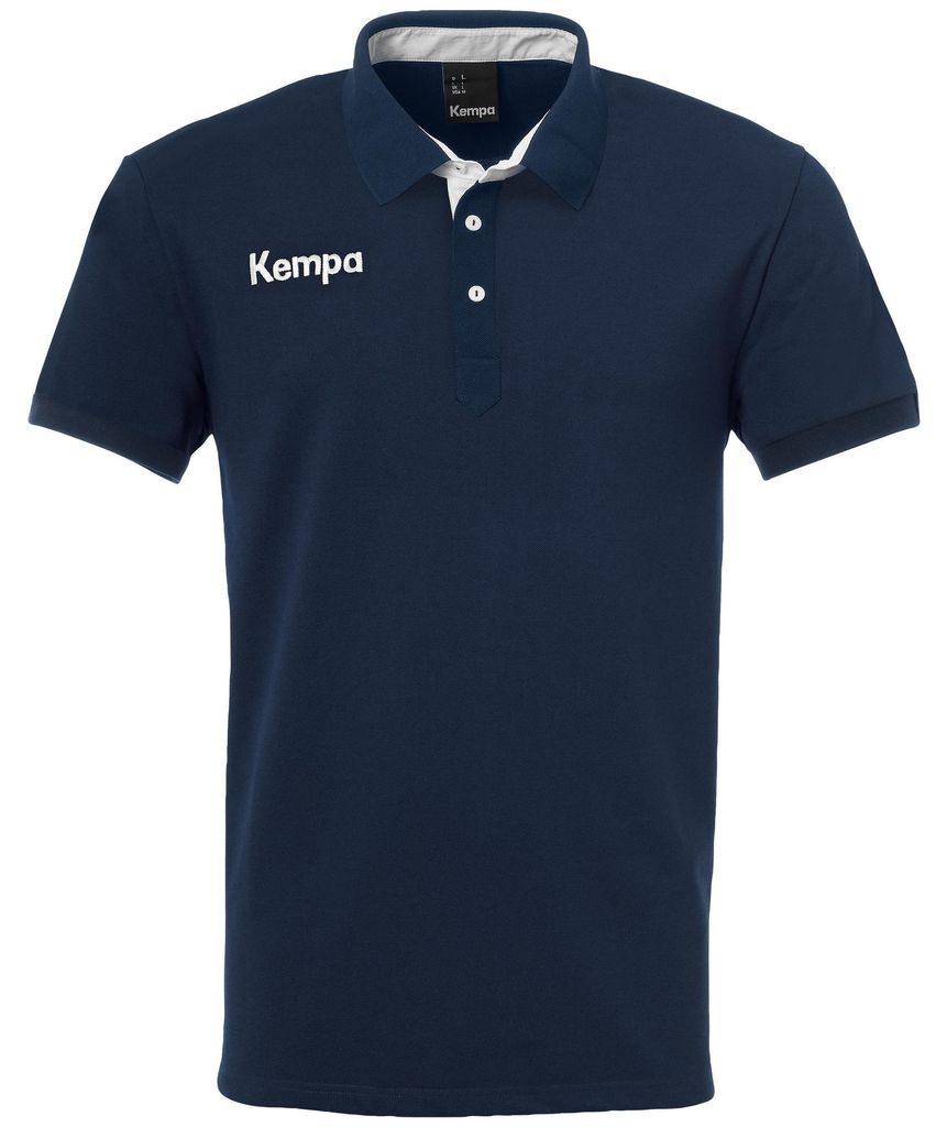 Kempa PRIME POLO SHIRT - granatowy/biały, rozmiar:140 Zdjęcie produktu 