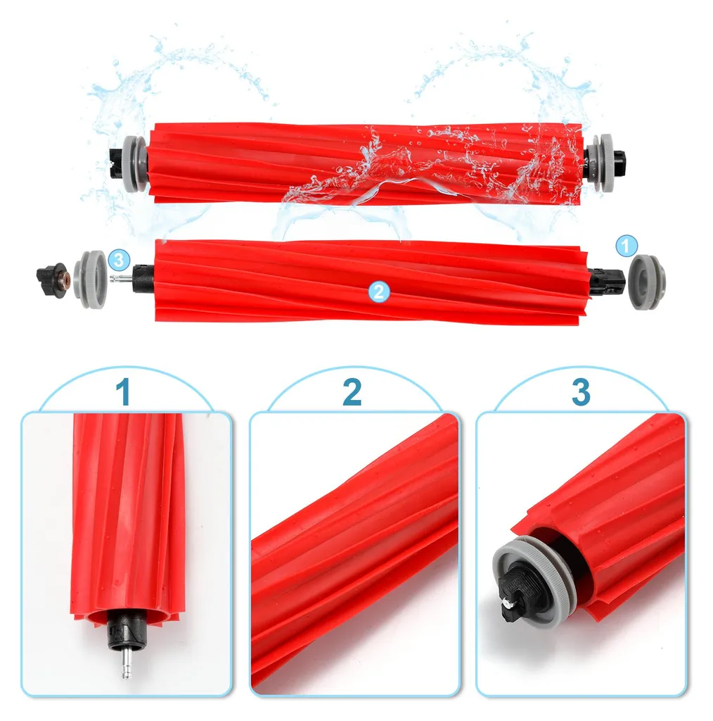 Loveco Accessori di Ricambio per Roborock S7 (2 Spazzola