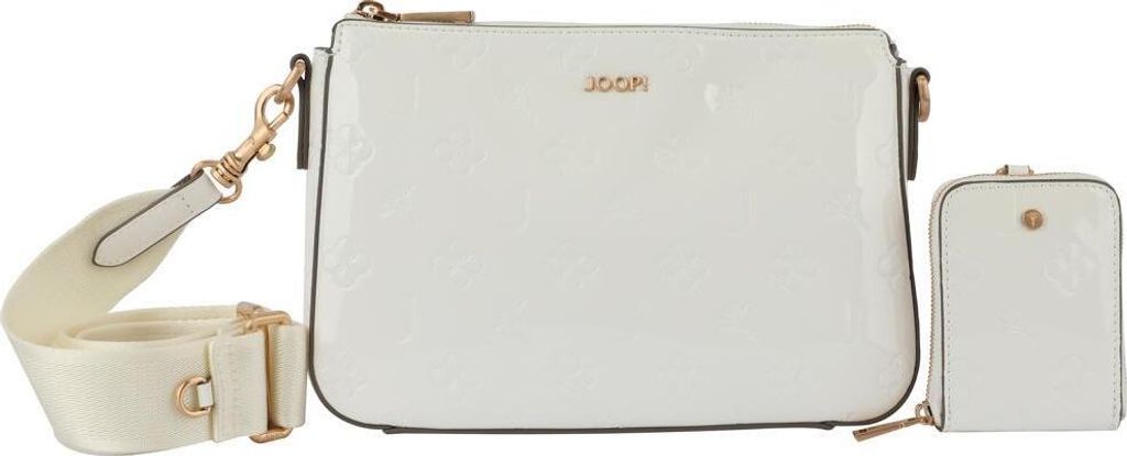 JOOP! Decoro Lucente Jasmina Shoulderbag Shz Schultertasche 101 reines weiß