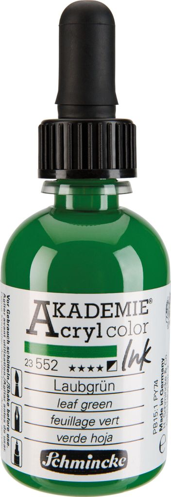 Schmincke Akademie Acryl color Ink 50ml Laubgrün 23552024 Produktbild 