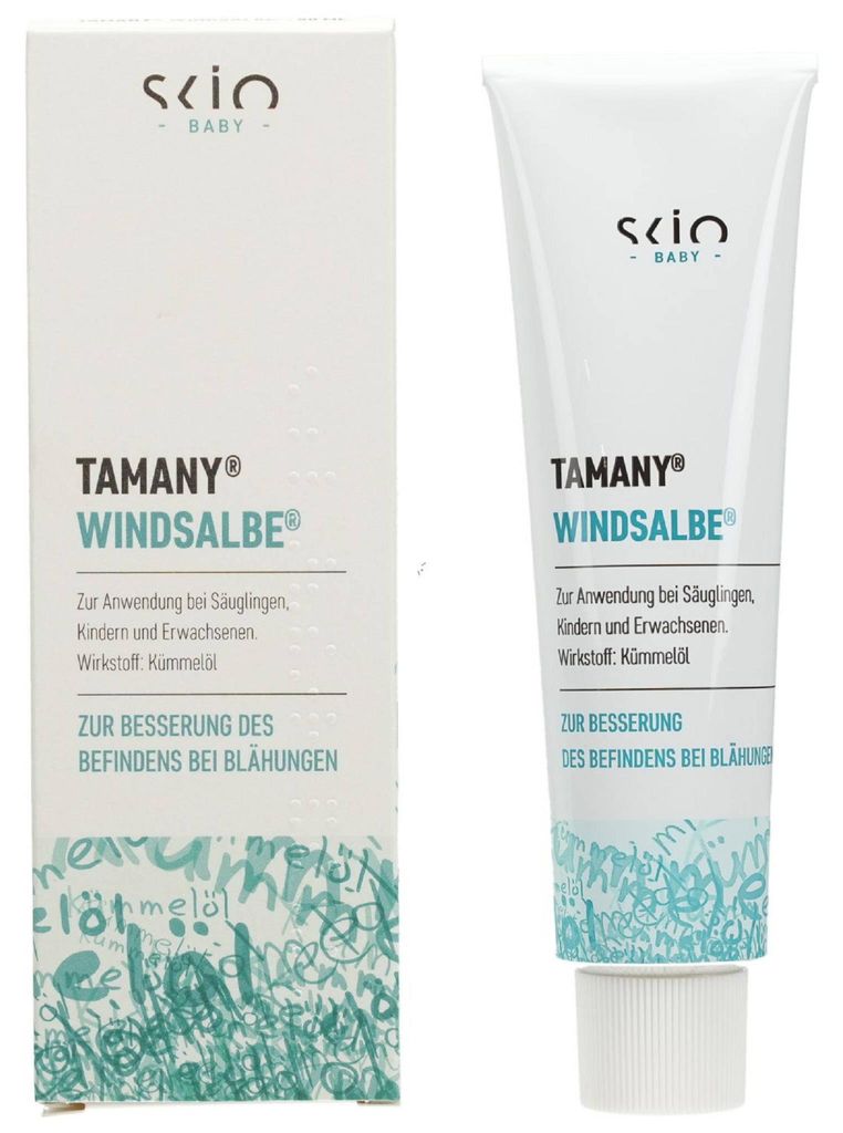 Tamany Windsalbe bei Blähungen, 50 ml Salbe Produktbild 