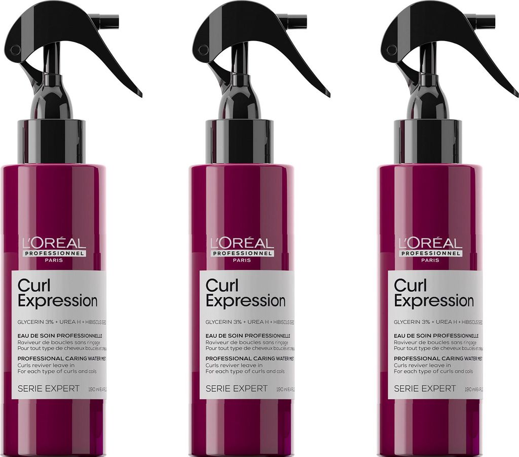 Curl Expression Curls Reviver Leave-In 3x190 ml