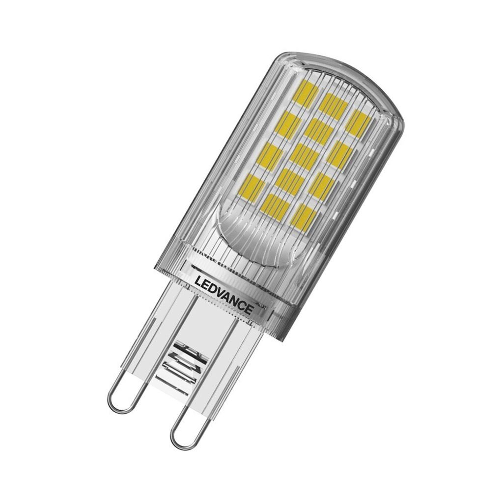 Ledvance LED Stiftsockellampe 4W = 40W/827 G9 klar 470lm warmweiß 2700K 300° DIMMBAR