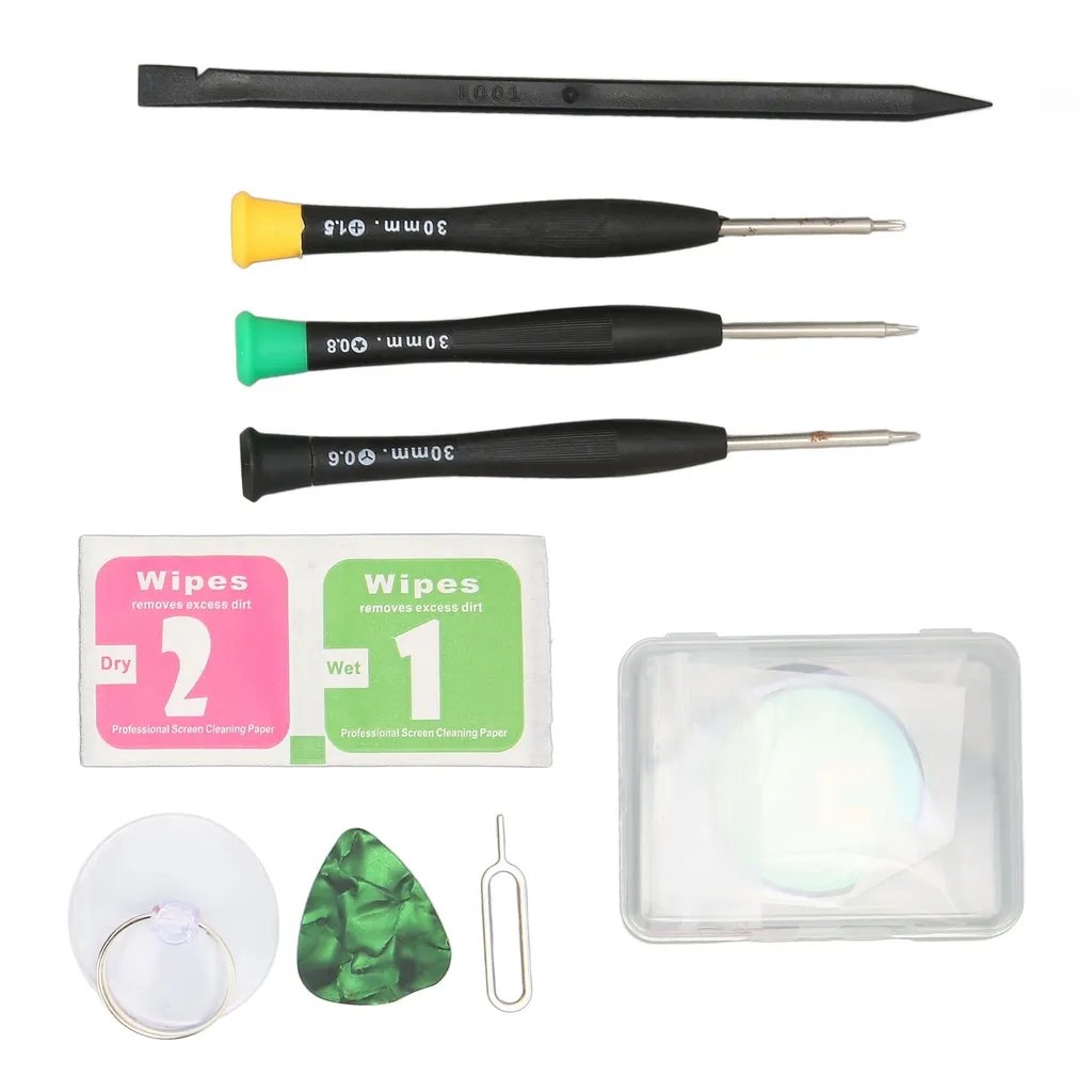 Kit di riparazione per la sostituzione della lente LCD anteriore, schermo di sostituzione dell'orologio per R860, schermo di vetro dell'orologio per R865, sostituzione dello schermo dell'orologio, kit di riparazione dello schermo per l'orologio Samsung Galаxу, kit di riparazione dell'orologio intelligente - 5
