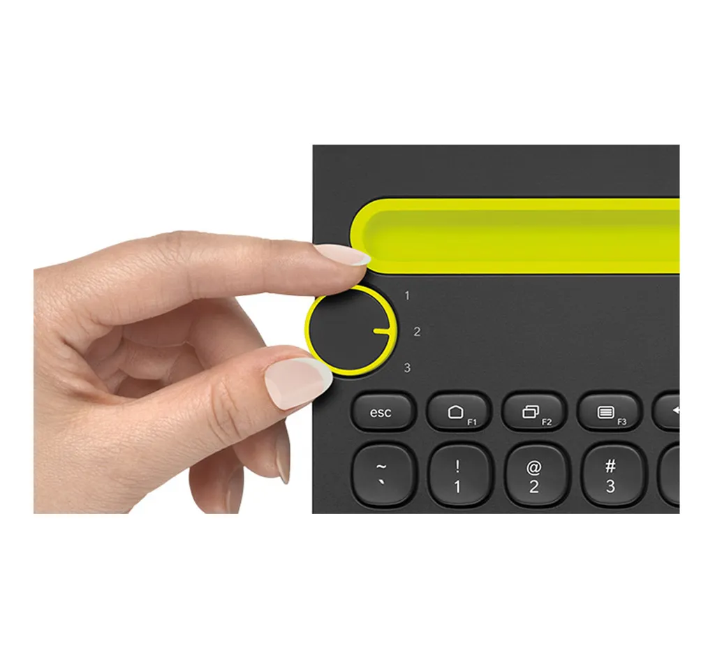 Clavier Bluetooth Logitech K480 Noir pour Télétravail Multi-Écran - 12