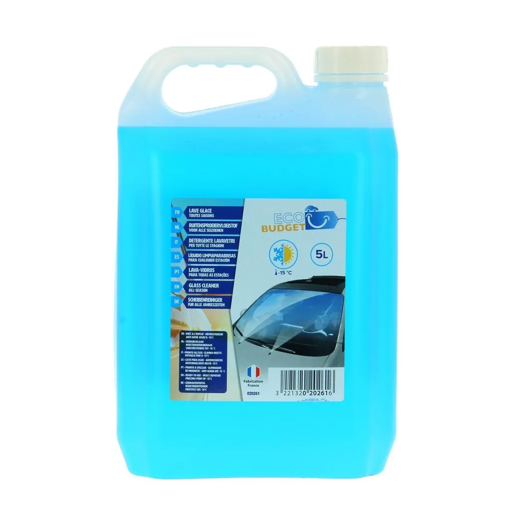 Nettoyant vitres 5 litres Budget anti-traces et séchage ultra rapide