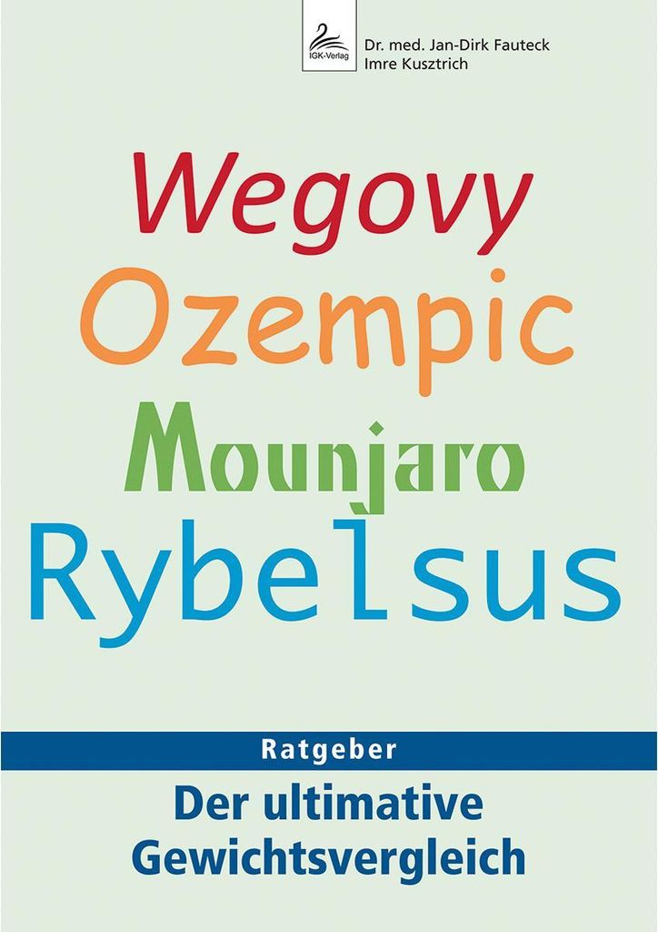 Wegovy, Ozempic, Mounjaro, Rybelsus Immagine del prodotto 
