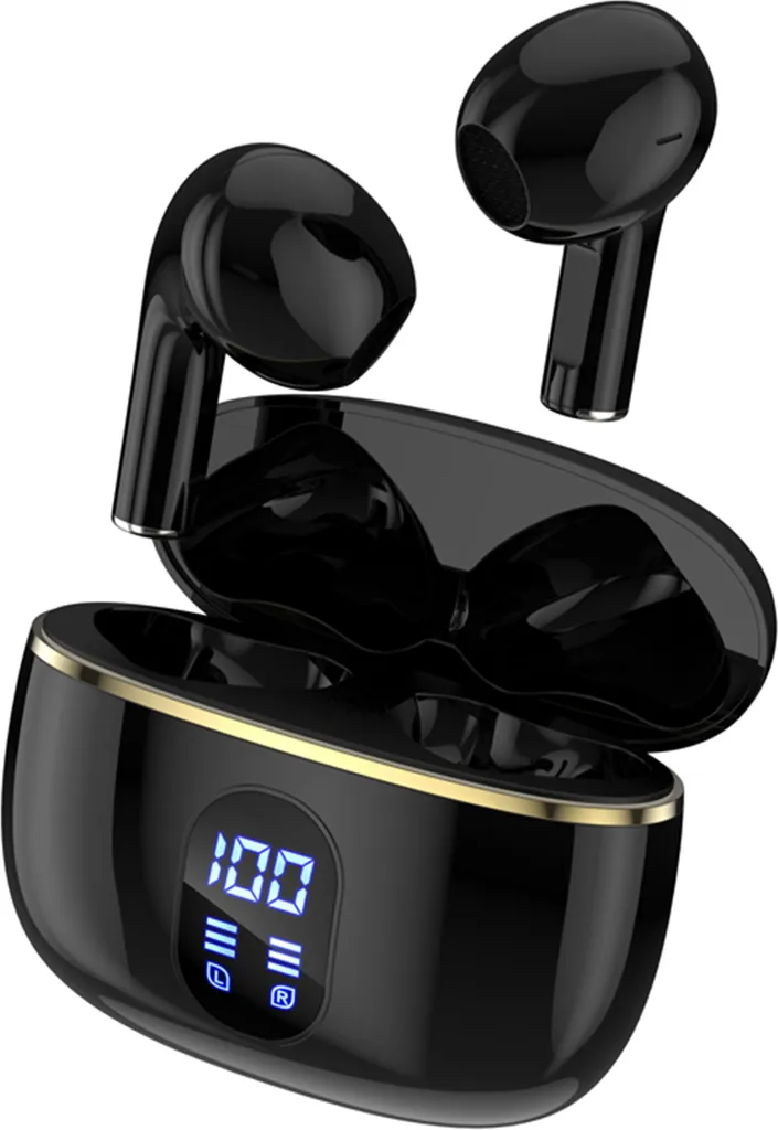 Bolaris Dallas : Écouteurs sans fil Bluetooth 5.3 Noir avec Siri TWS