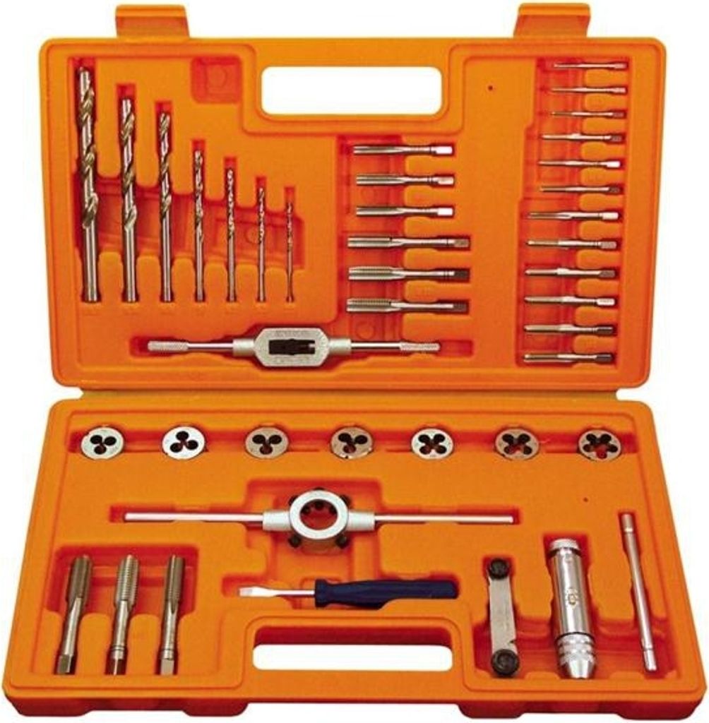 Projahn Gewinde Schneidzeug Satz HSS-G 40-tlg. M3-M12