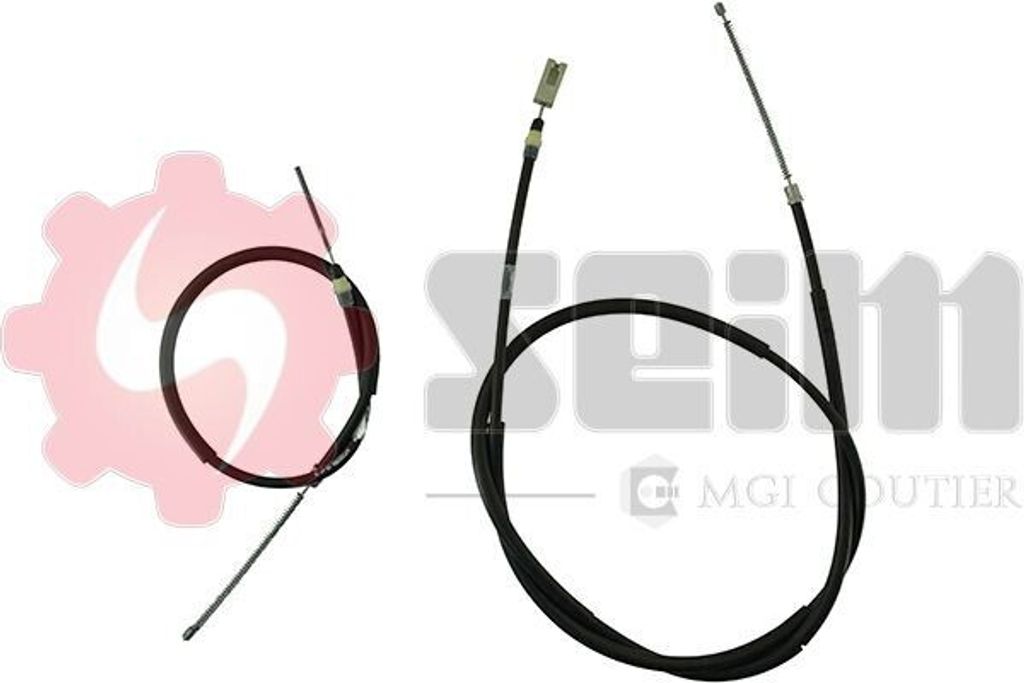 SEIM Handbremsseil Seilzug Feststellbremse für FIAT Scudo Kastenwagen (220) Hinten 804050