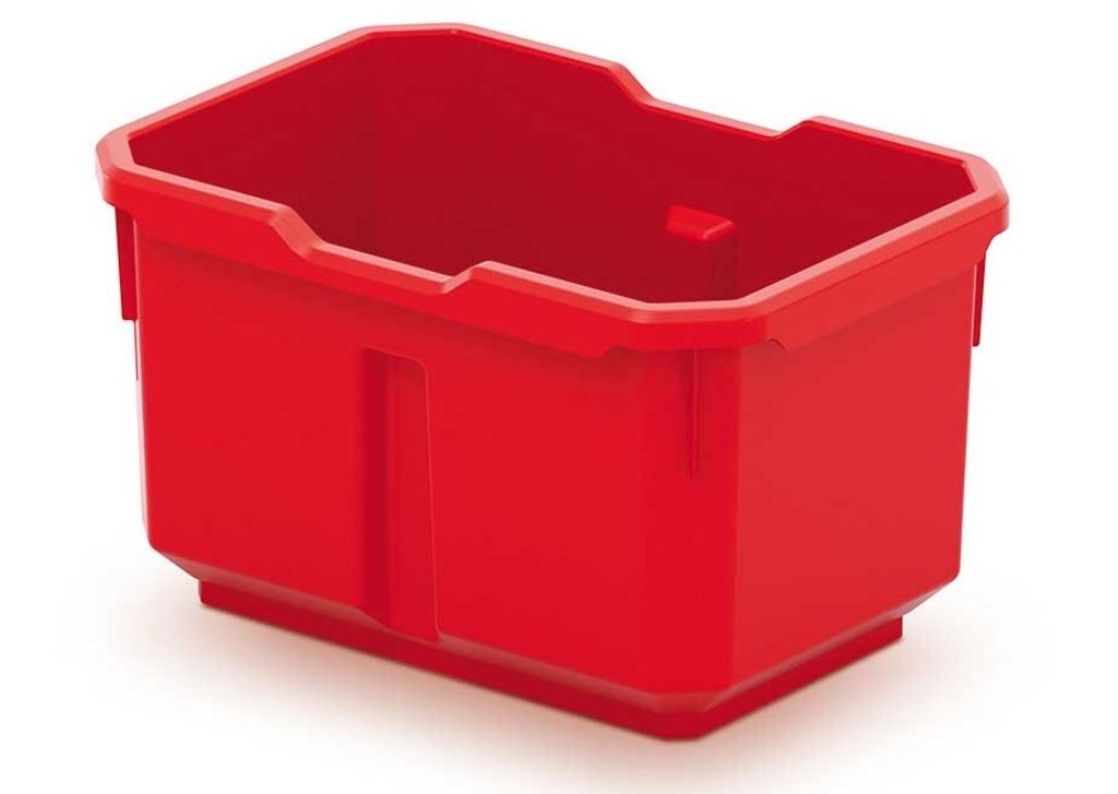 Set mit 4 roten TITAN BOX-Behältern Kistenberg KTIS16