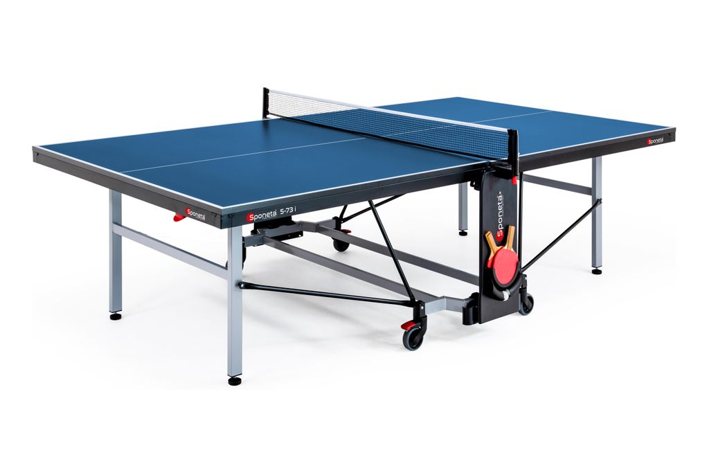 Sponeta S 5-73i indoor tafeltennistafel, 22 mm dik, blauw, Productafbeelding  AI-gegenereerde afbeelding