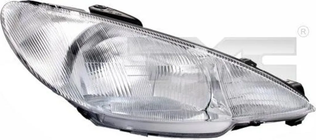 Faro Peugeot 206 Sinistro TYC 20-5760-28-2 OE 6204S7 | Top Visibilità
