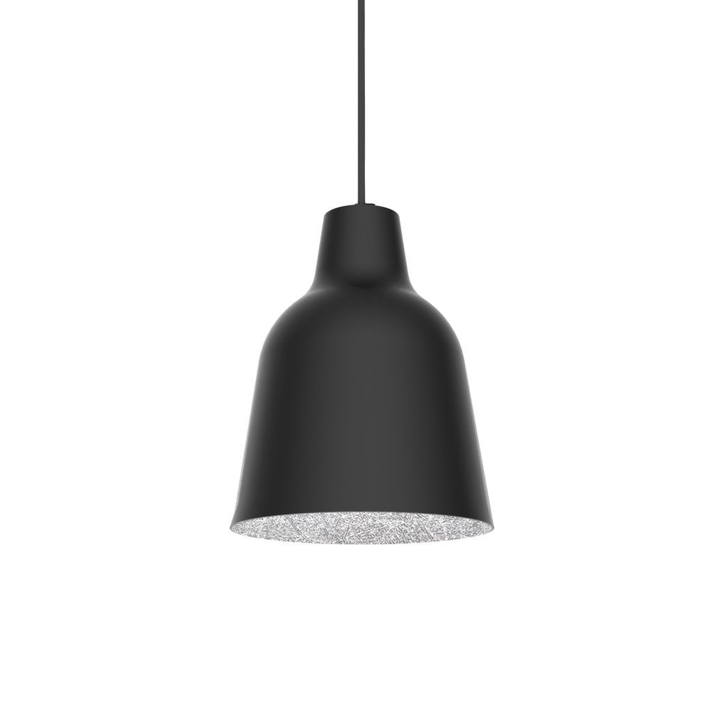 Dong Pendelleuchte Schwarz Blatt