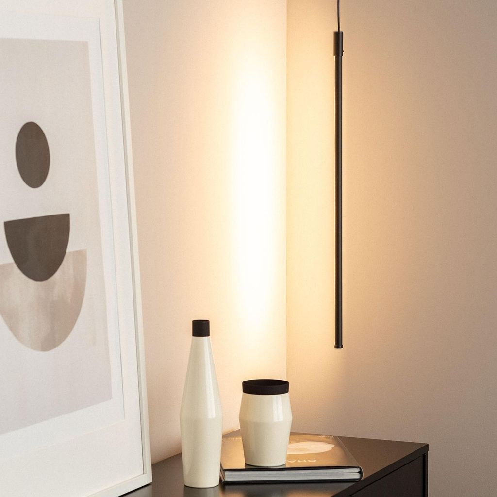 LED Pendelleuchte 10W Aluminium LiteLux Schwarz