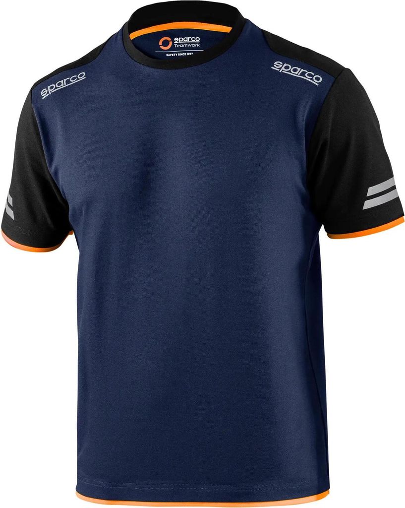 Sparco 02416BMAF3 Technisches T-Shirt Tucson Blau/Orange S