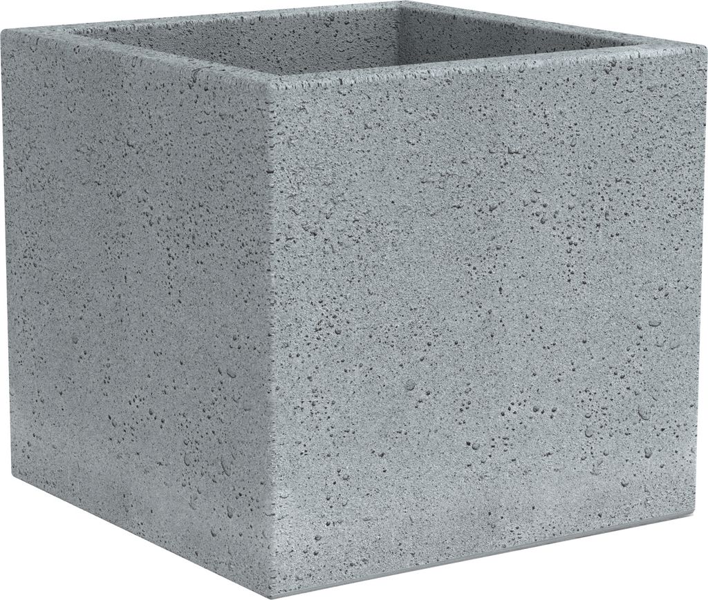Scheurich 240/40 Pflanzgefäß C-Cube Stony Grey - 38 cm x 38 Produktbild 