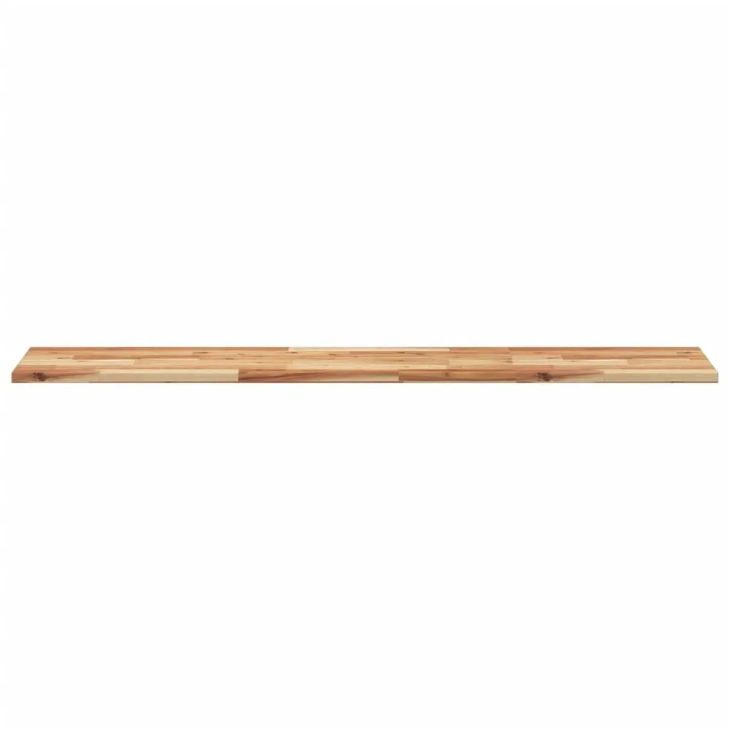 Scaffale Galleggiante 140x30 Legno Acacia Massiccio - Mensola a Muro - 4