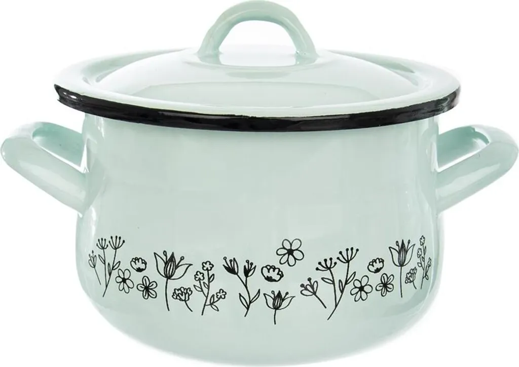 Orion Blumen 16cm: Pentola Smaltata Professionale per Induzione e Gas