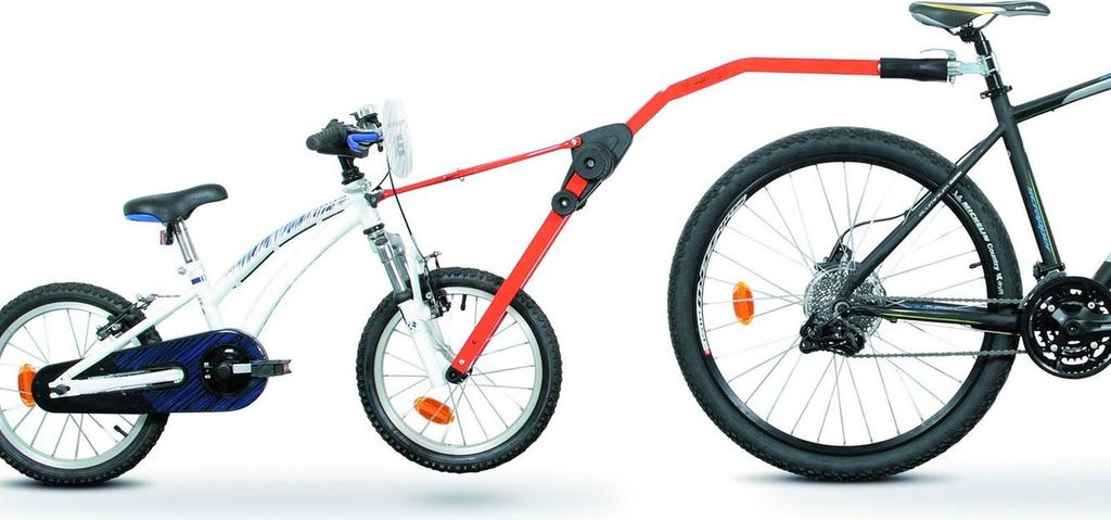 Trail Angel - Anhängerkupplung Für Kinderfahrräder - Rot Produktbild 