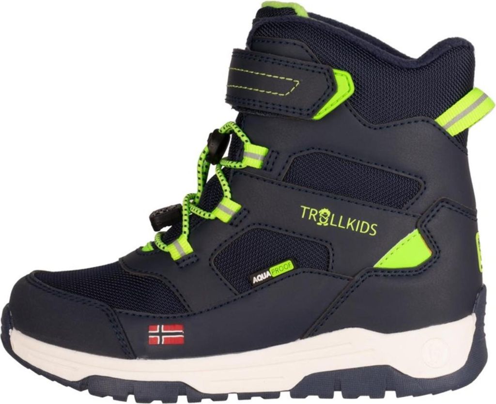 Trollkids Lofoten Winterstiefel Blau in Gr. 29