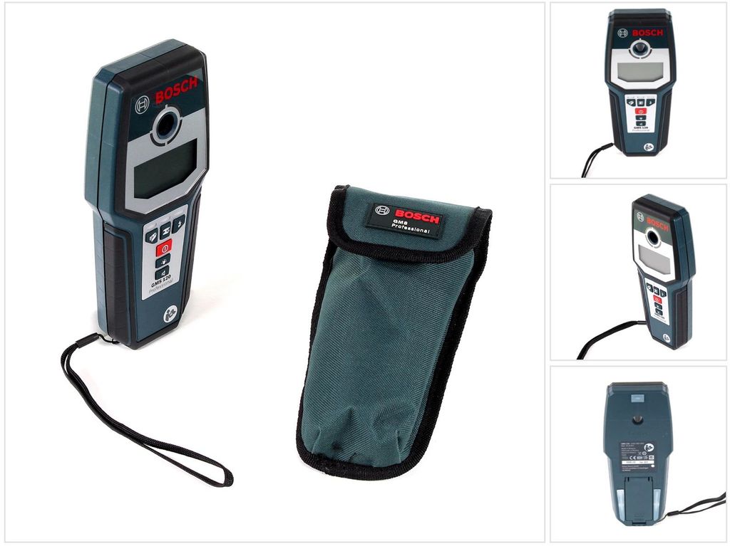 Bosch GMS 120, Černá, Modrá Obrázek produktu 