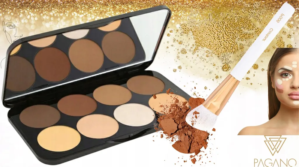 Palette Contouring Douglas : Kit Complet avec Pinceau Teint Parfait - 7
