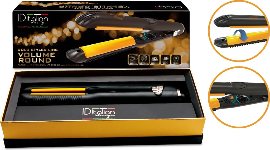 Créer du Volume en Racine avec le Postquam Gold Styler Volume Rond Doré