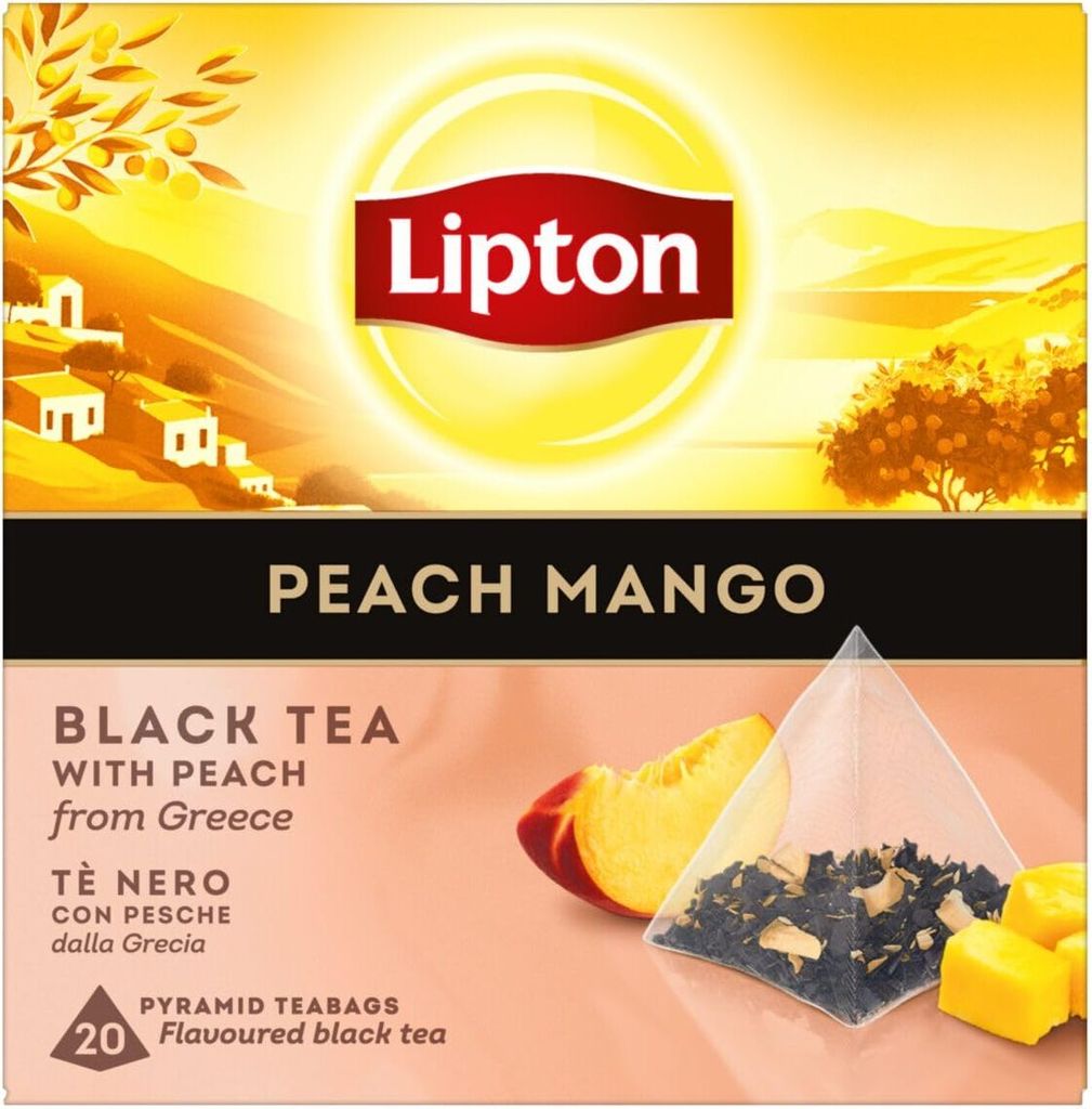 Lipton - Black Specialty - "Peach Mango" - 20 Produktbild 