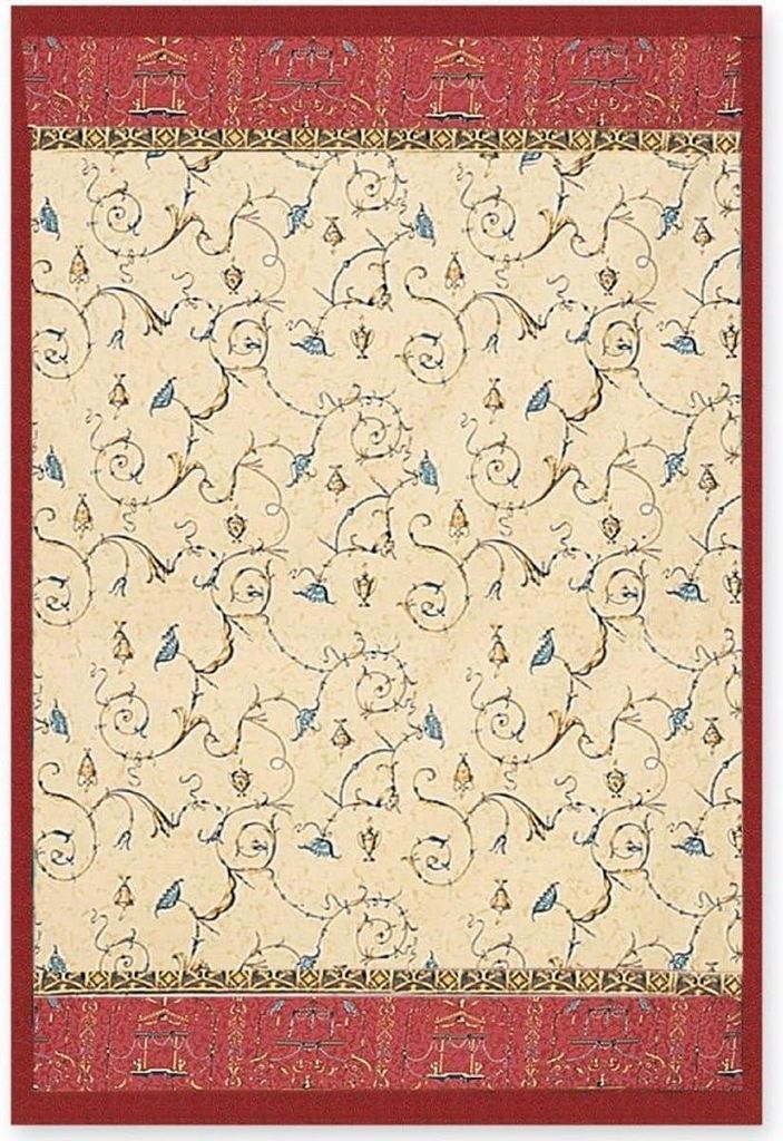 Bassetti Vorteilset PLAID OPLONTIS ROT 155x220 *9262999 mit 1 x Bassetti Duschhandtuch und Geschenk + Spende
