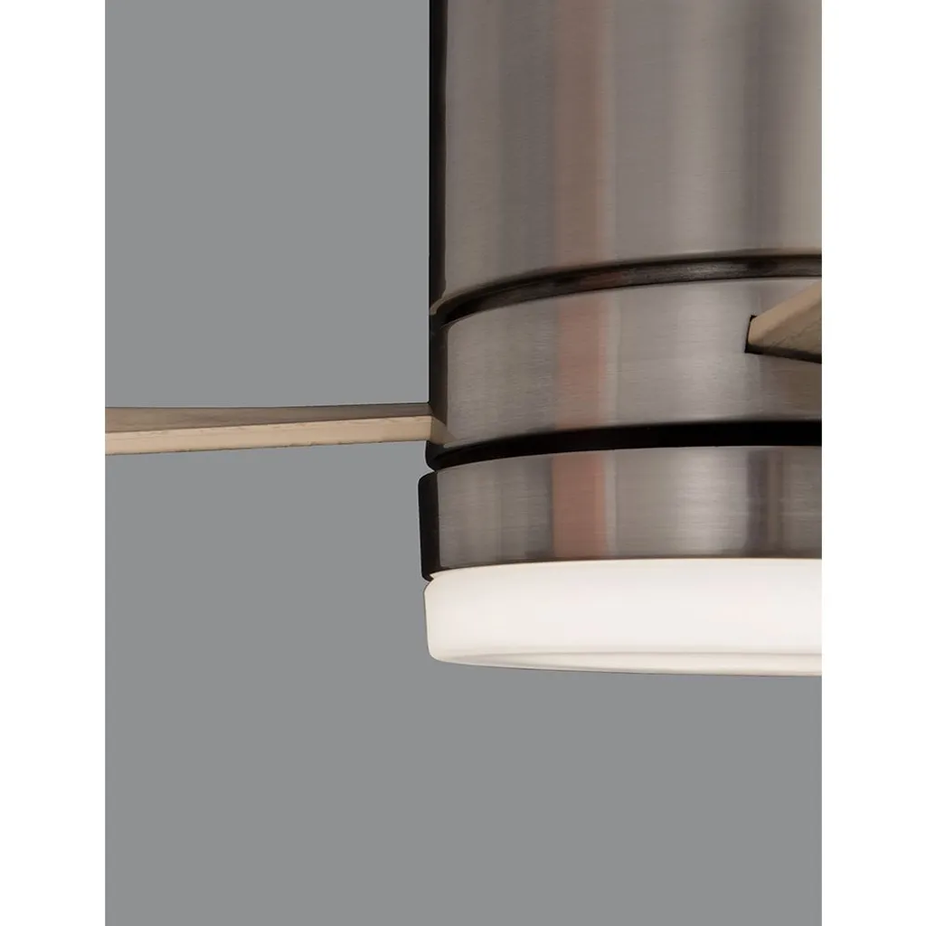 Ventilateur de plafond moderne avec lampe LED et télécommande Nova Luce - 3