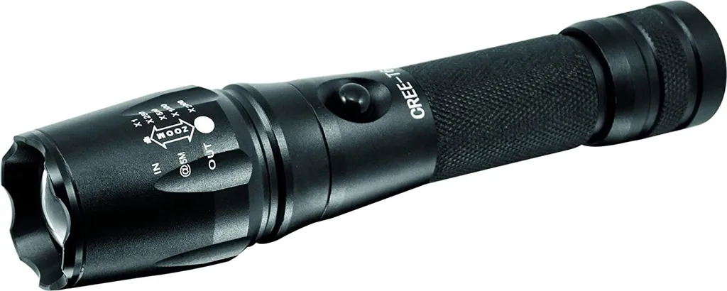 Torcia LED ricaricabile professionale Solight, T6 XML Cree LED, 600lm, Li-Ion