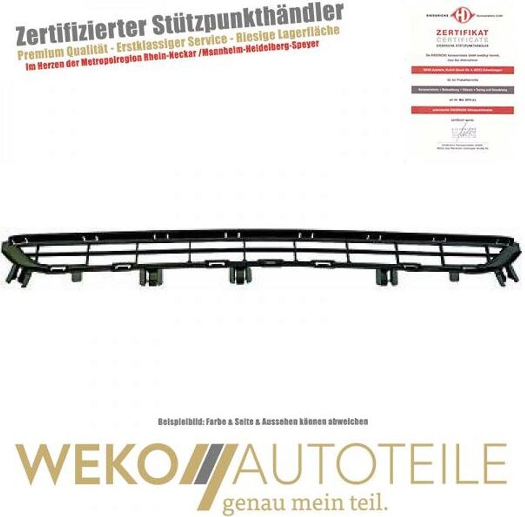 Lüftungsgitter Stoßstange DIEDERICHS 4235445 für PEUGEOT