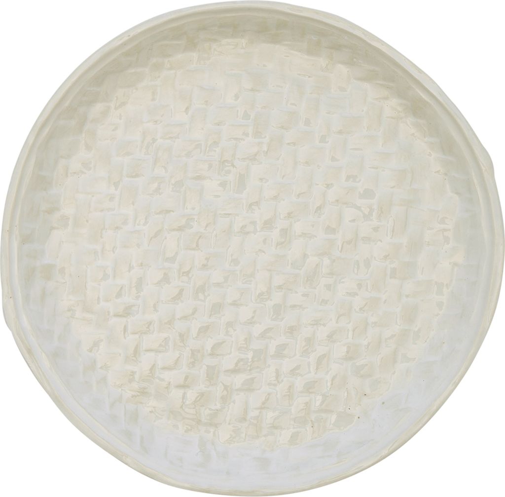 Greengate Frühstücksteller Woven Off White (22,5cm) Produktbild 