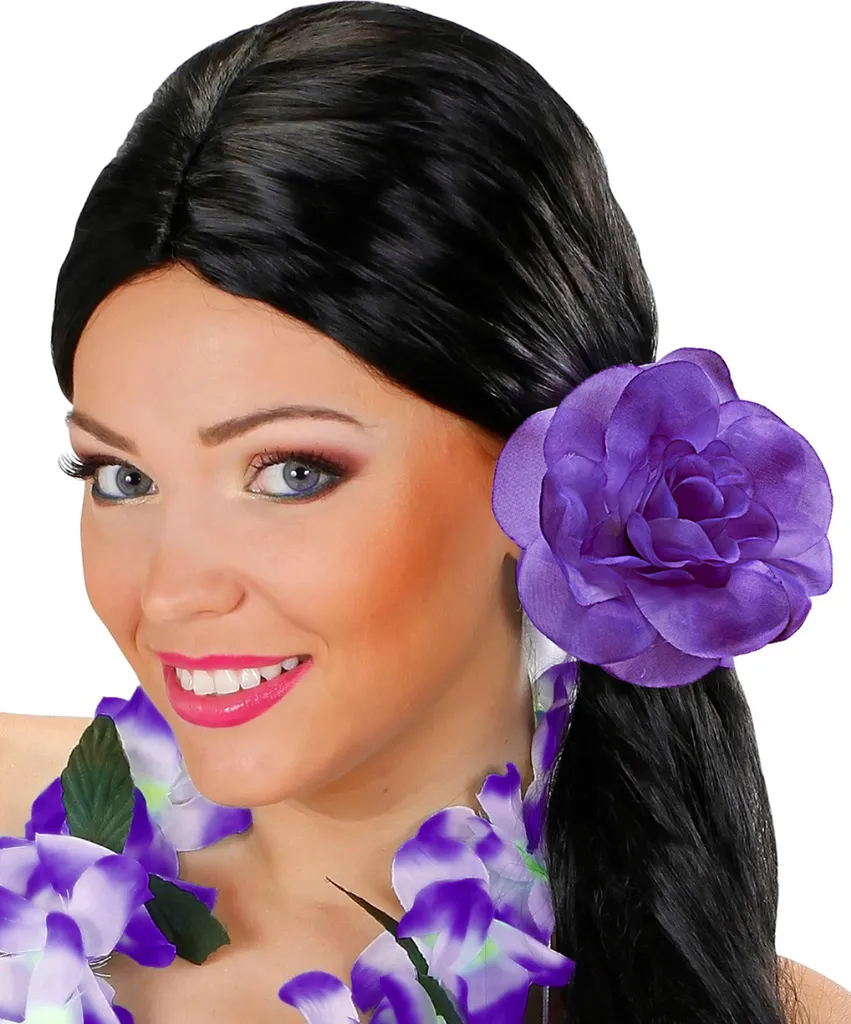 Fermaglio Capelli Vintage Viola - Gioielli a Fiore Stile Retrò