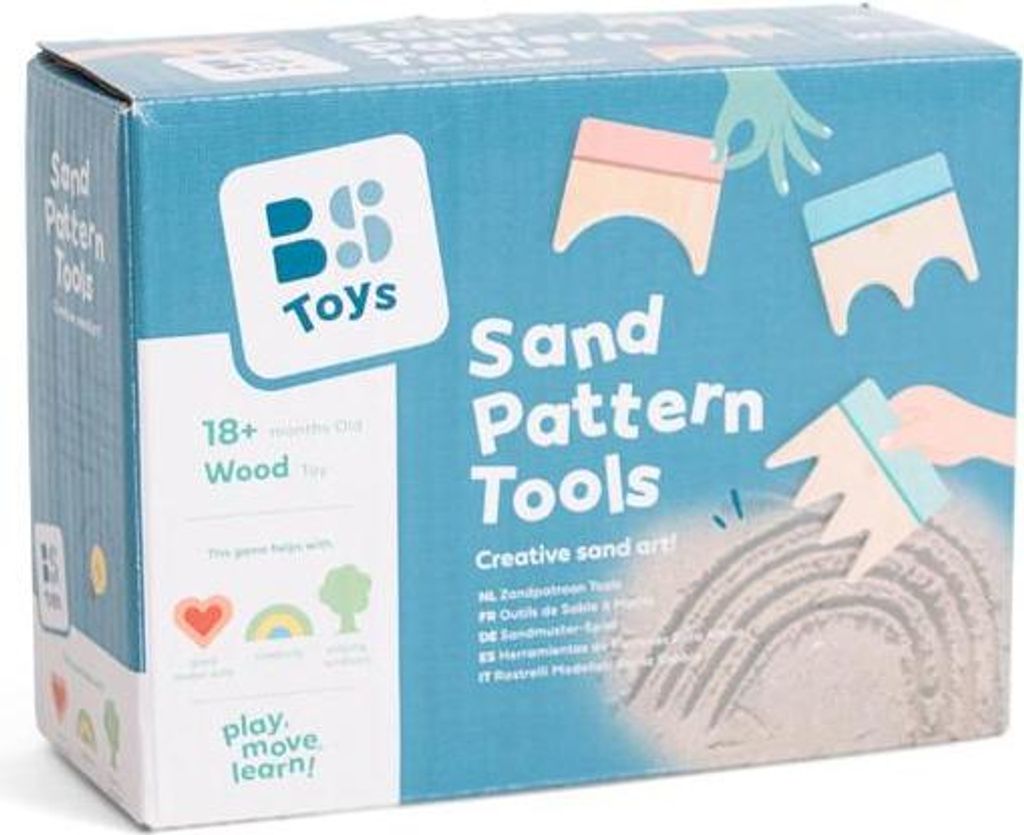 BS Toys Sandspielzeug Musterwerkzeuge Strand Kinder