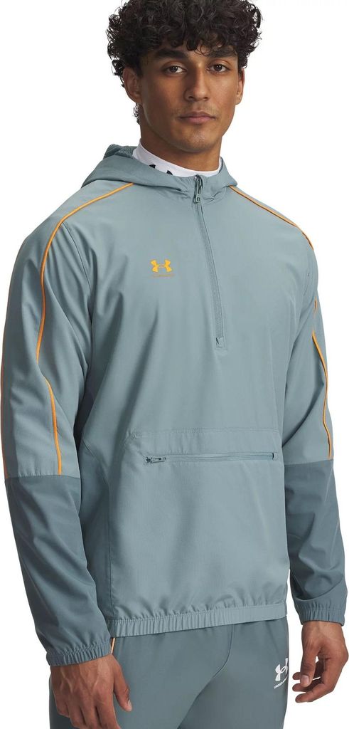 Under Armour Ua M Challenger Warmup Jkt - jasper blue, Größe:XL