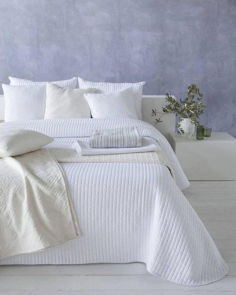 Steppdecke Hosteline AGNES Weiß King size (1 Stücke)