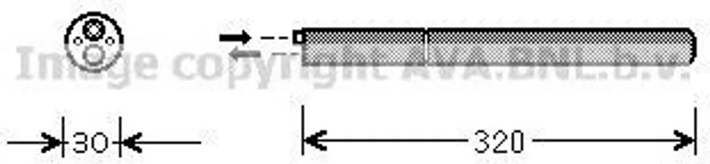 Thermostat d'eau pour circuit de refroidissement VW Golf et Seat Leon