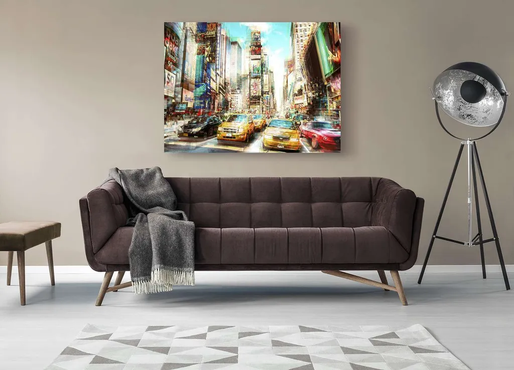 Sublimez vos murs avec ce tableau Times Square Multiexposure I 60x40 cm