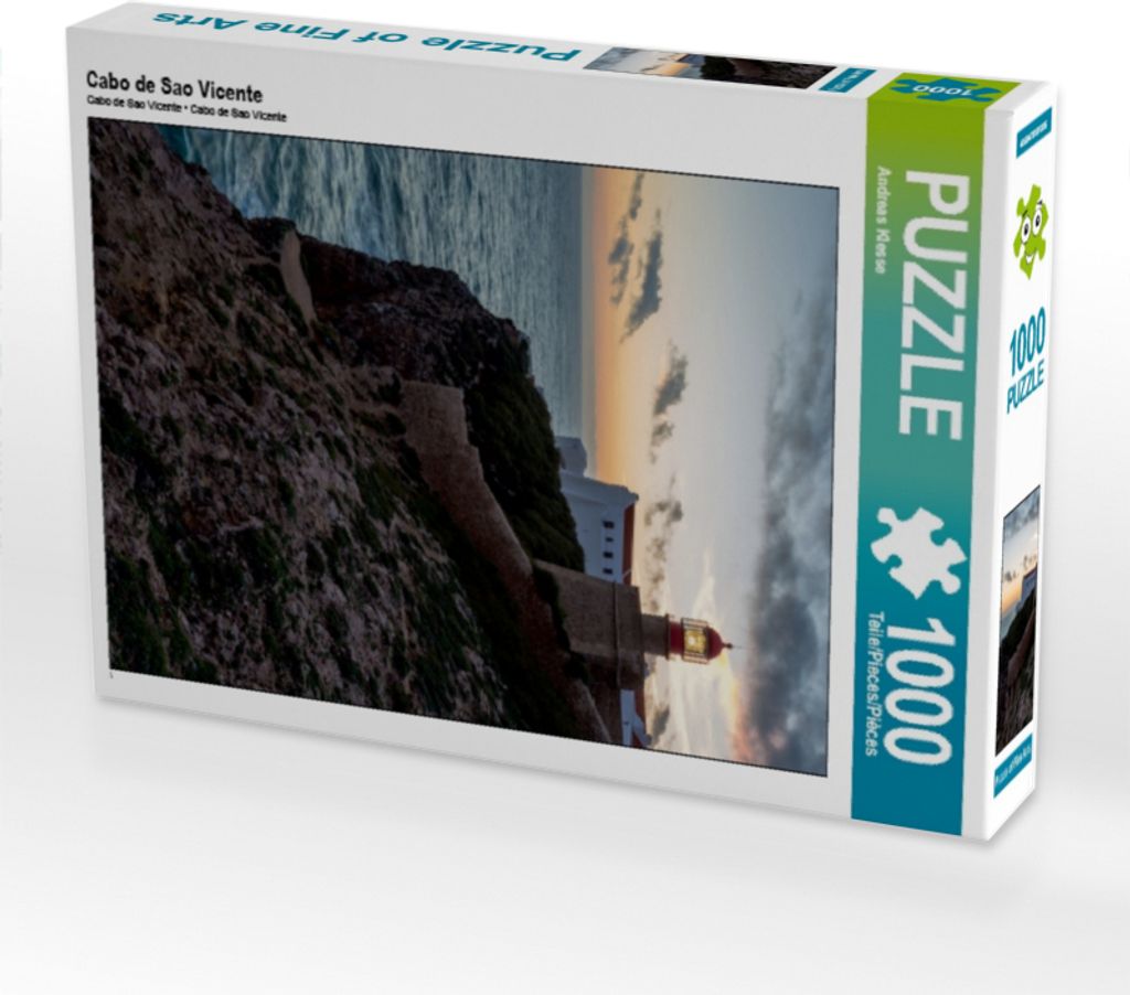 Calvendo Cabo de Sao Vicente 1000 Teile Puzzle hoch Produktbild 