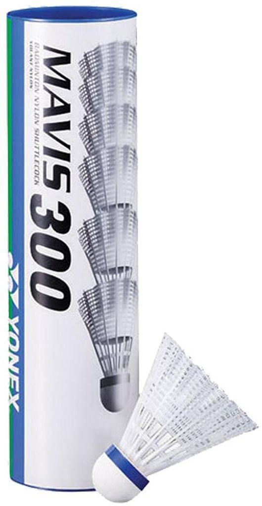 Yonex Badminton-Federbälle Mavis 300 weiß - 6er Röhre Produktbild 