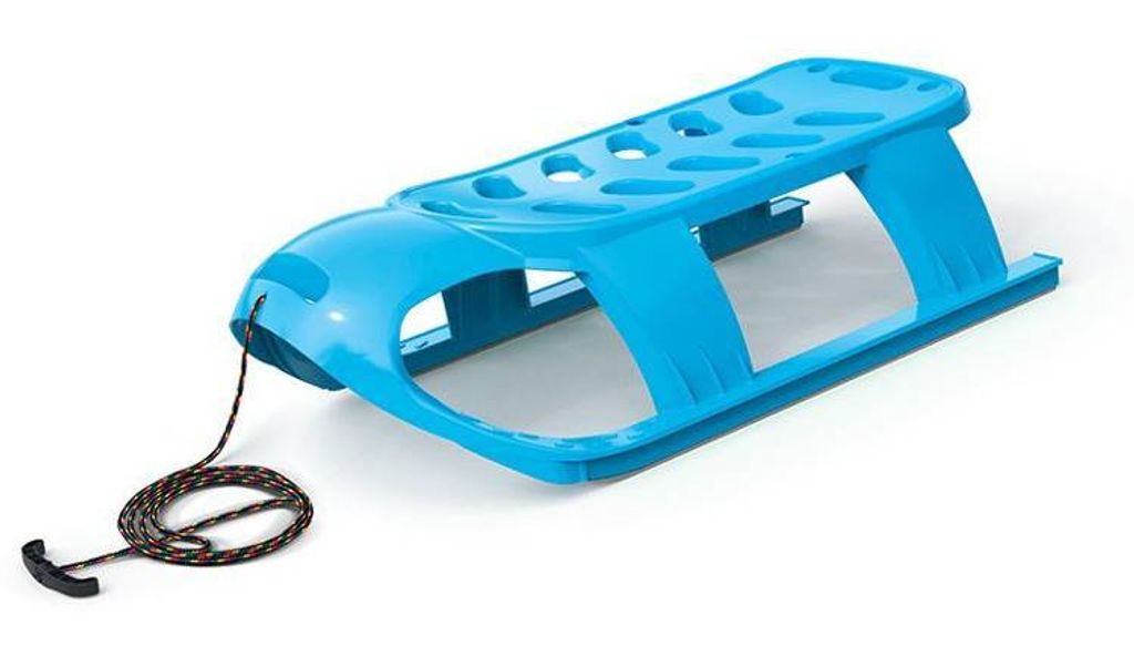Kinderschlitten Mit Lenkrad Kunststoffschlitten Bezzy Blue Isbul