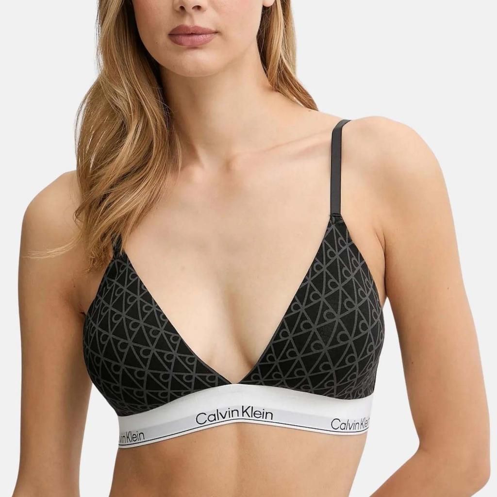 CALVIN KLEIN LIGHTLY LINED TRIANGLE Schwarz
