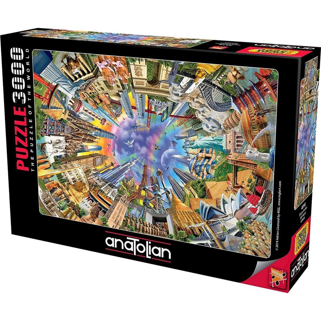 ANATOLISCHE Puzzle-Welt 3000 Teile Produktbild 