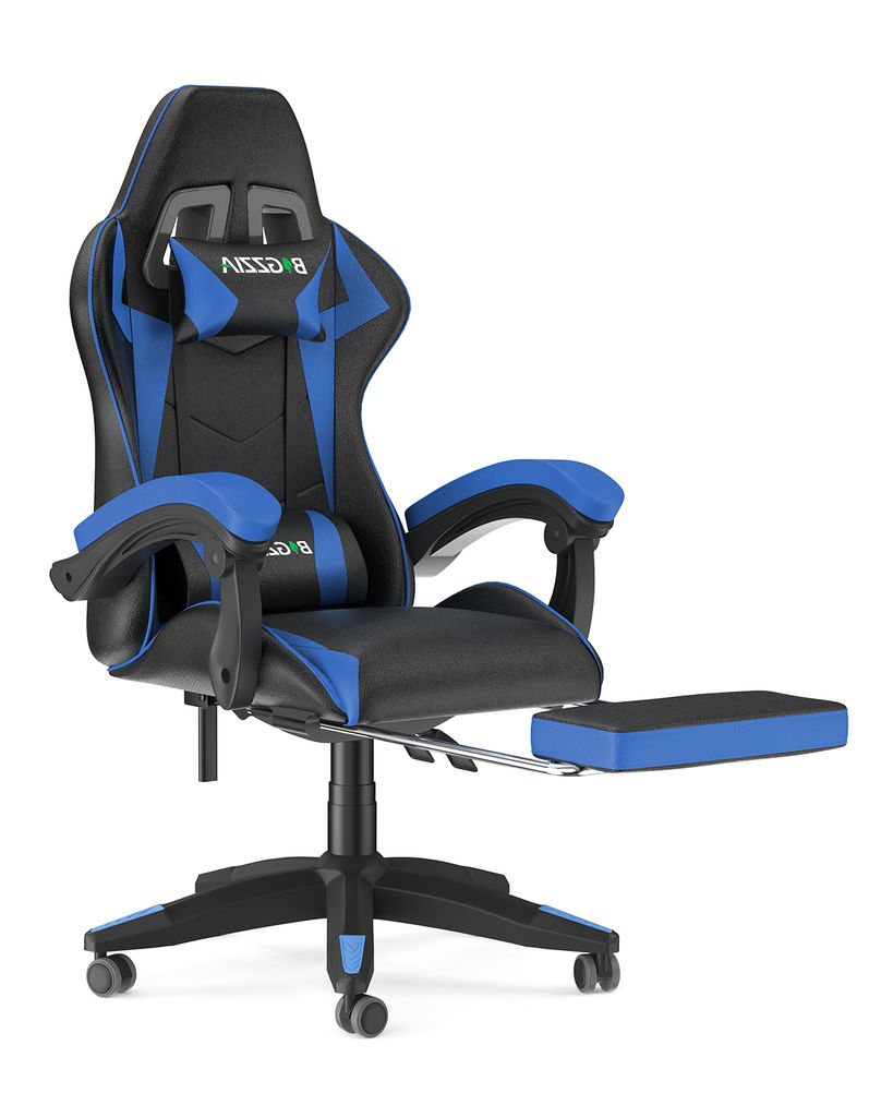 Bigzzia Gaming Stuhl mit Fußstütze - Gamer Stühle Produktbild 