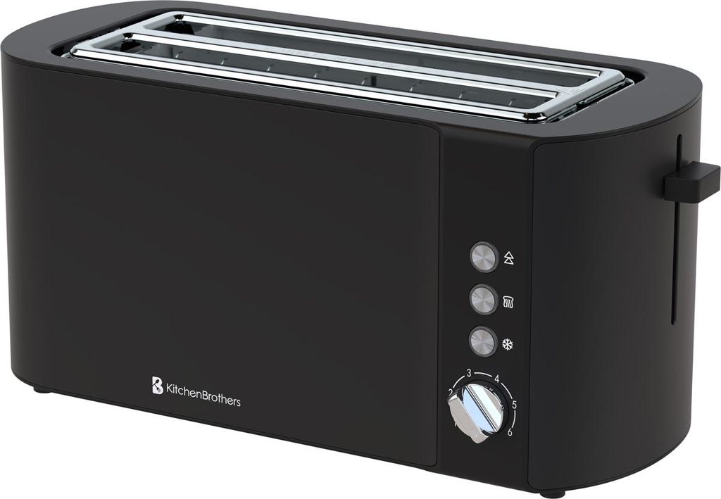 KitchenBrothers Toaster - Toaster - 6 Bräunungsstufen - 2 Produktbild 