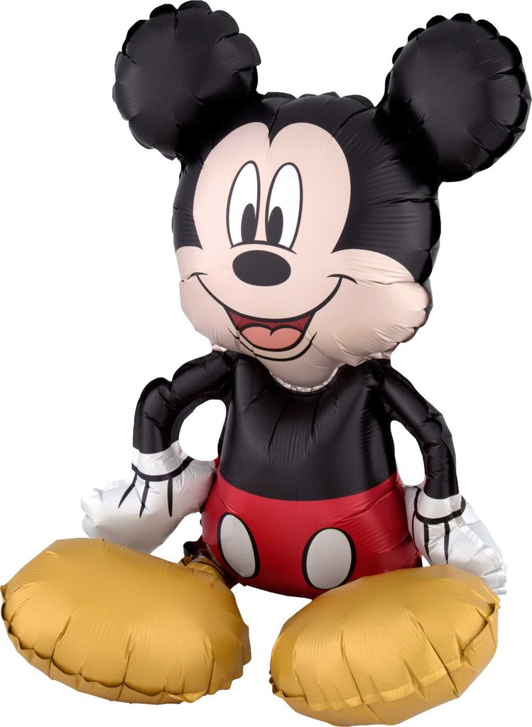 Mickey Mouse sitzender Folienballon, 45cm
