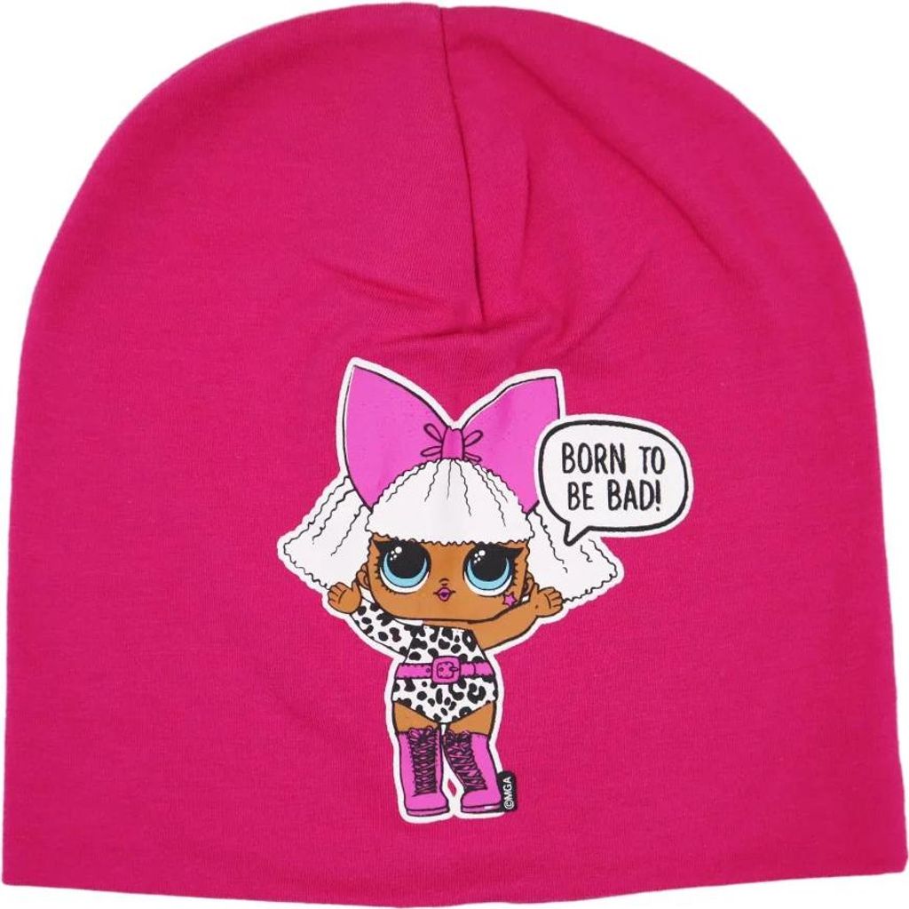 LOL Surprise Hair - Kinder Herbst Mütze Wintermütze – Pink Produktbild 