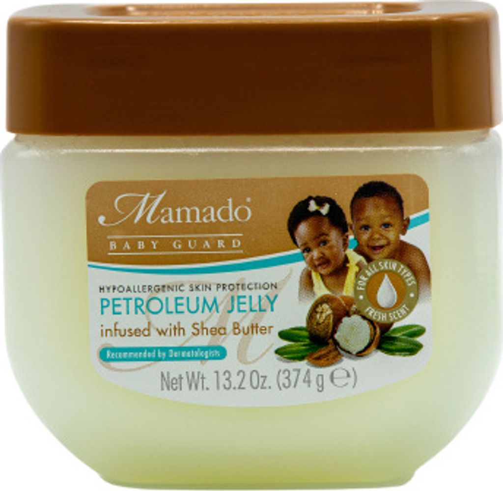 Mamado Baby Guard Petroleum Jelly Infused with Shea Butter 13.02 Oz 374g